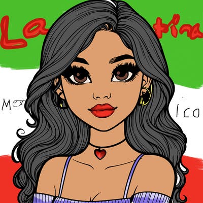 realistic pretty girl