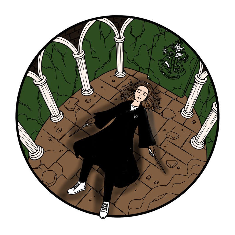 hermione, granger dying in harry potter