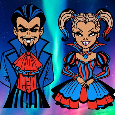 harley quinn and joker