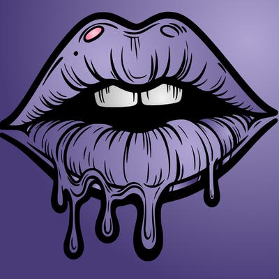lips that look realistic and drip