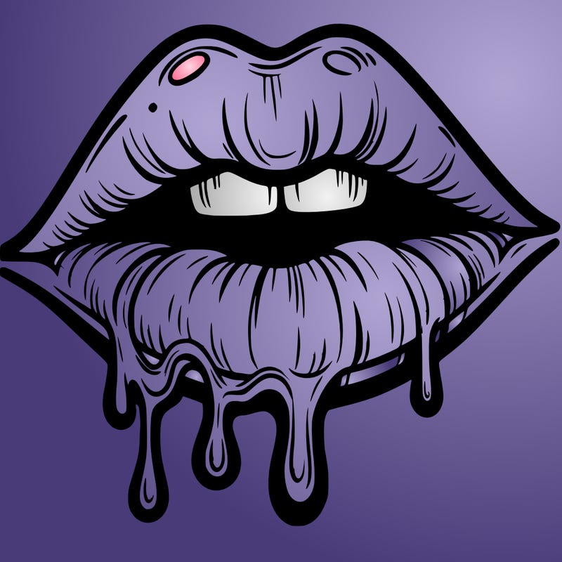 lips that look realistic and drip