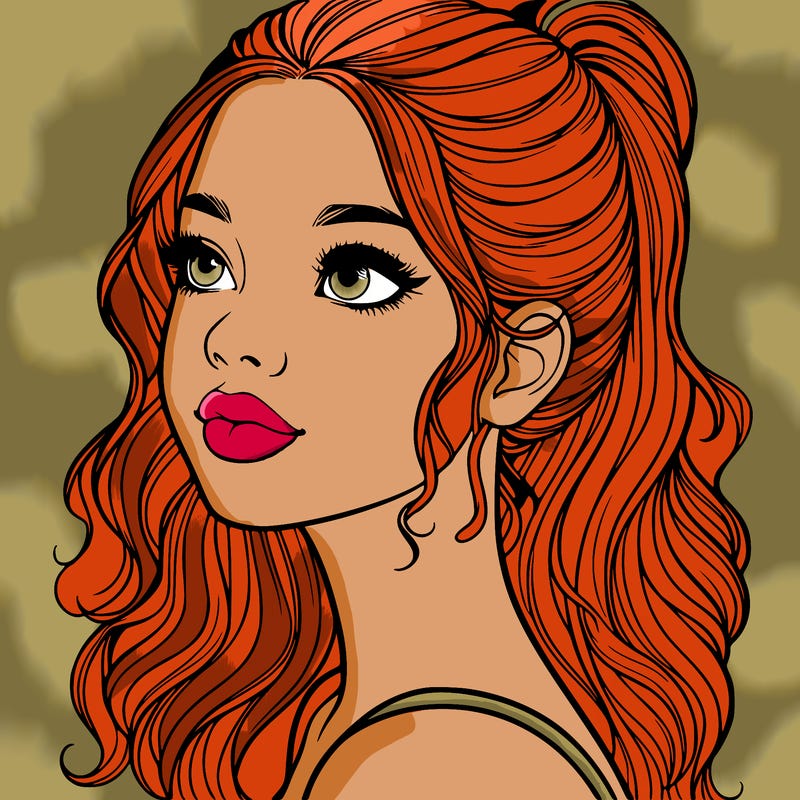 beautiful realistic girl