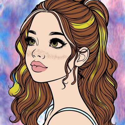 beautiful realistic girl