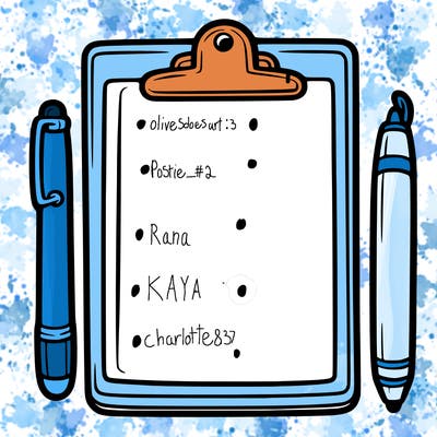 blank clip board with pen