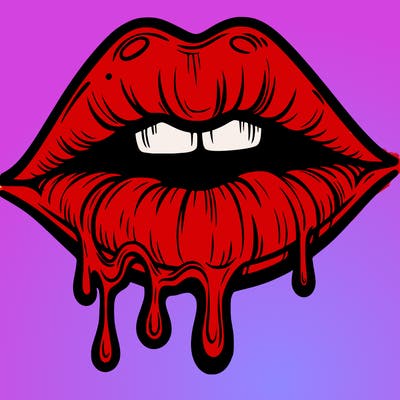 lips that look realistic and drip