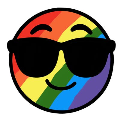 emoji with sunglasses
