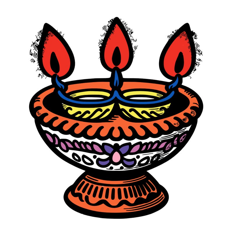 dip lamps for diwali