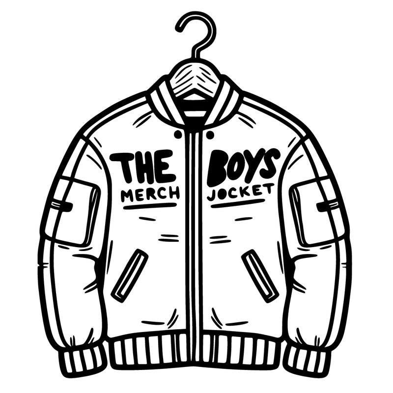 the boys merch jacket