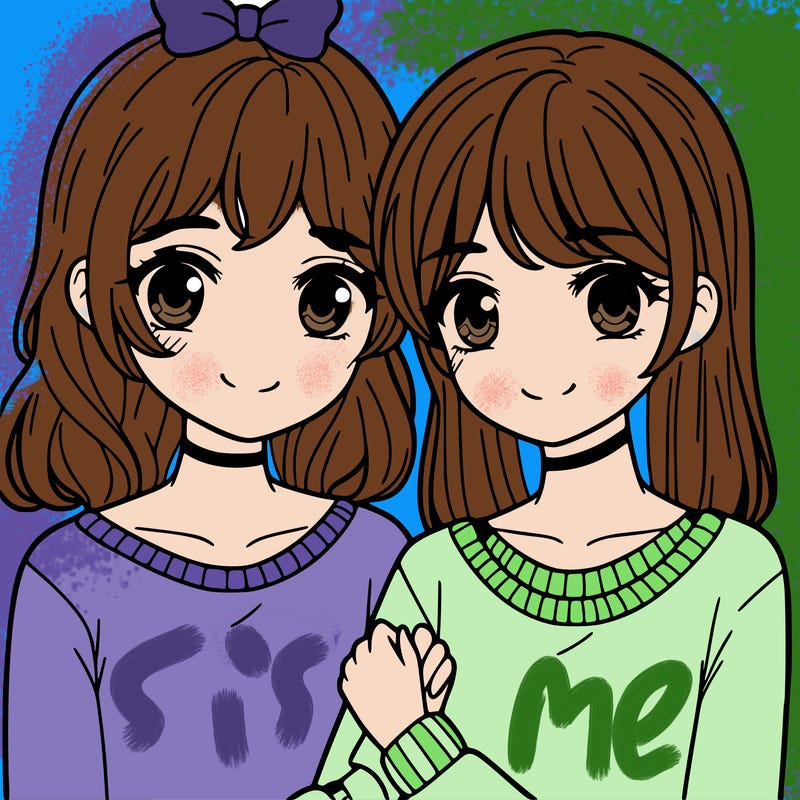 tow girl that are best friend