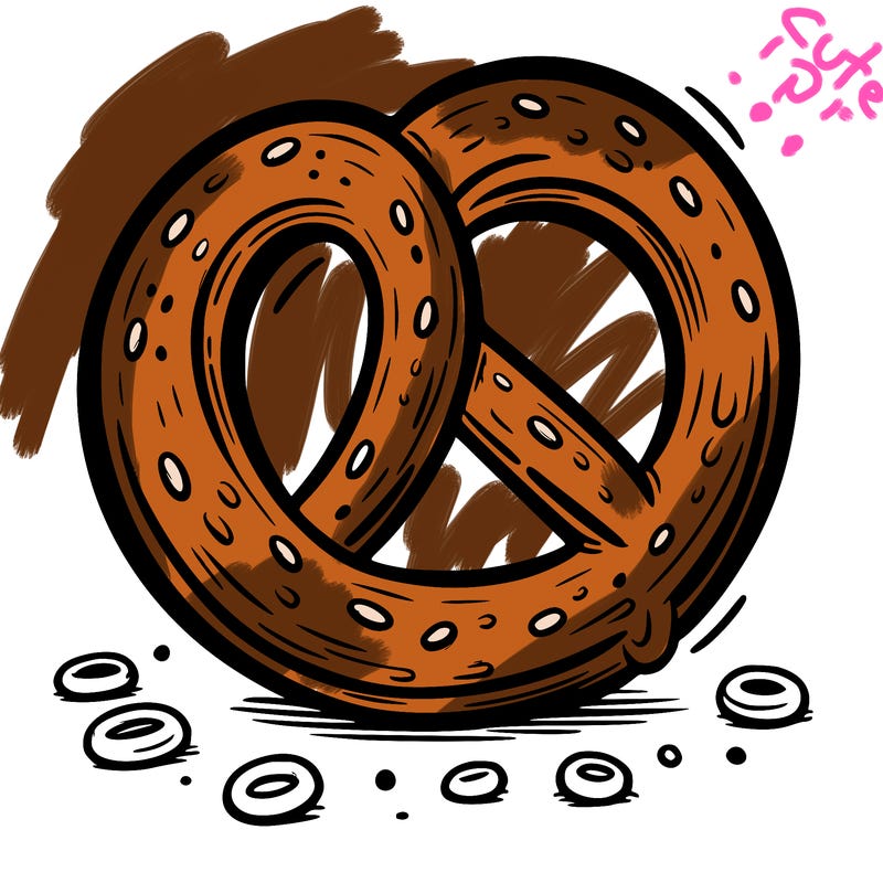 a pretzel