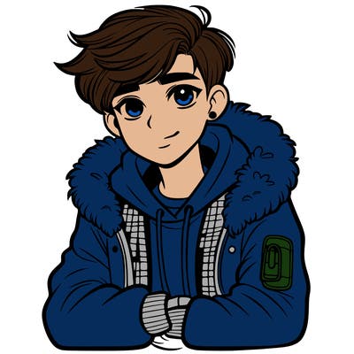 stylish teenager