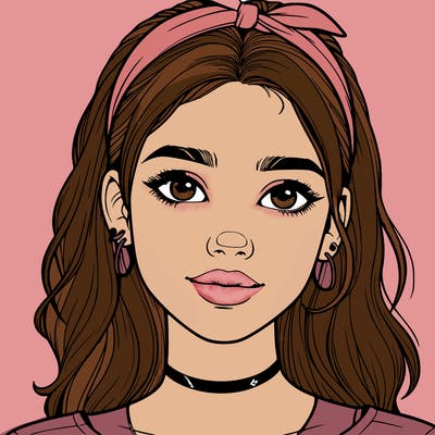 realistic teenage girl