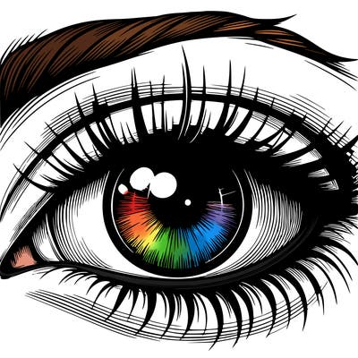 realistic eye