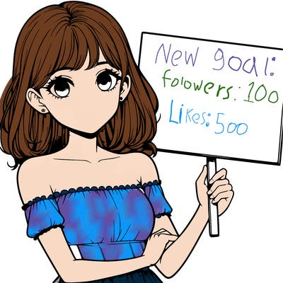 realistic pretty girl holding blank sign