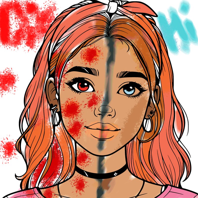 realistic teenage girl