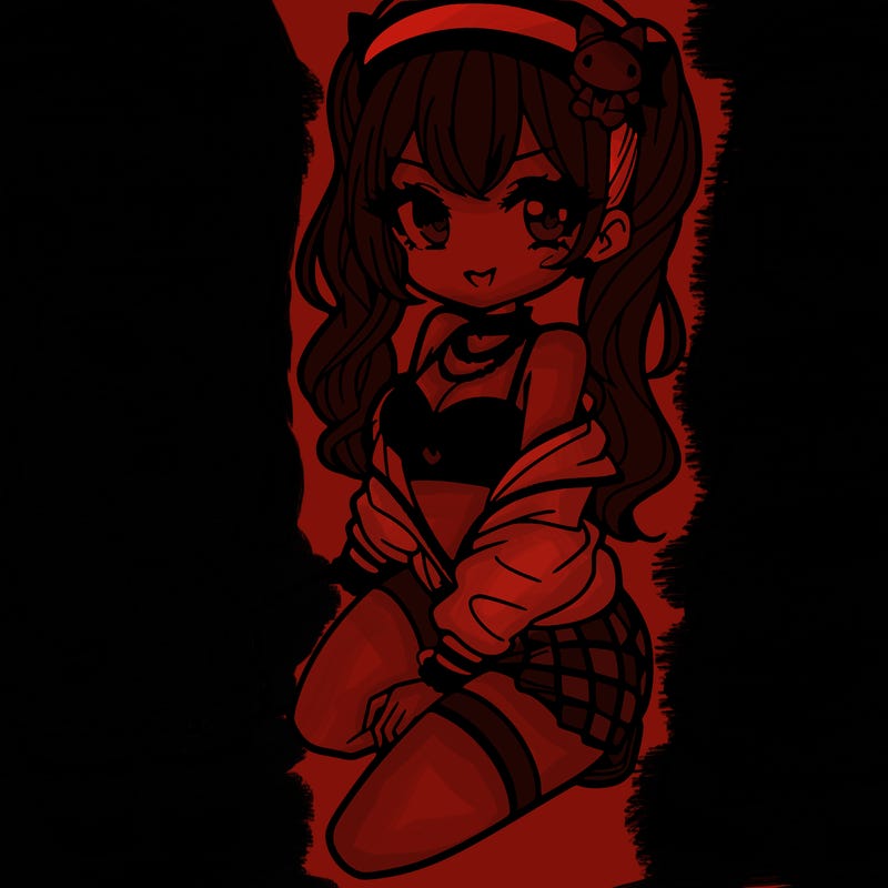 baddie girl anime