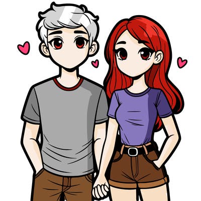 boyfriend and girlfriend