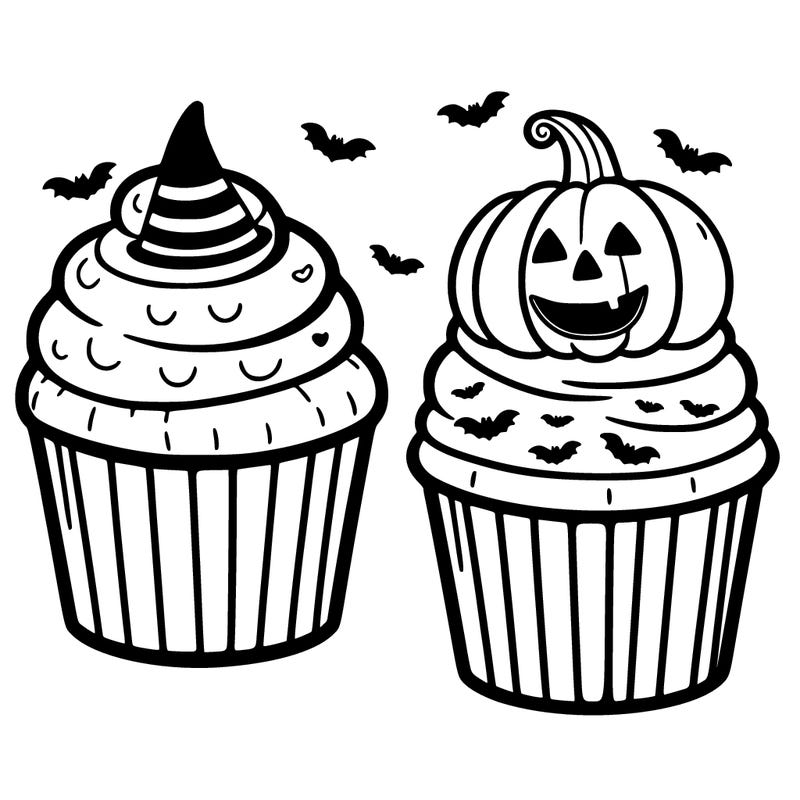 cupcake haloween