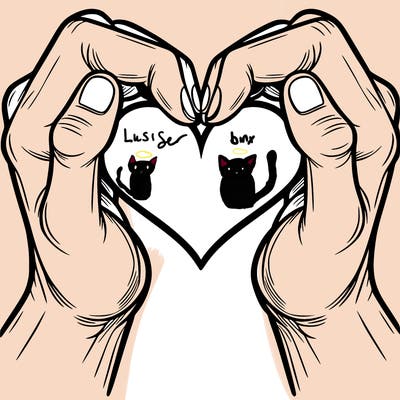 hands making a heart