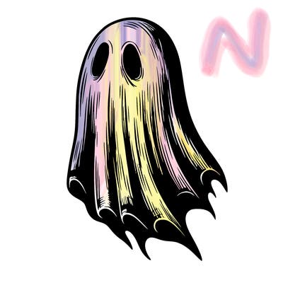 realistic creepy ghost