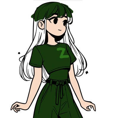 girl in a cute crop top