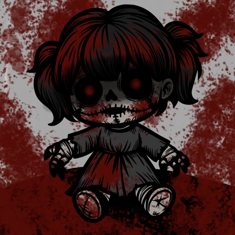 creepy doll