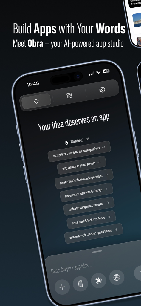 Obra - AI App Builder - Developer Tools App | MWM