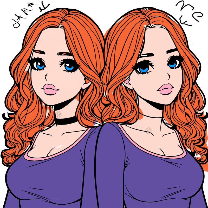 realistic twin sisters