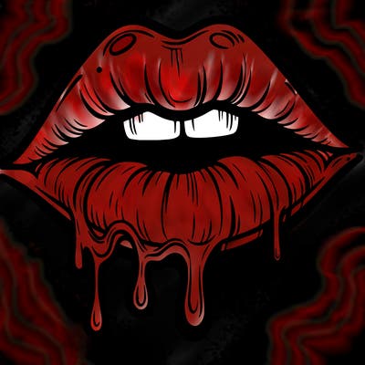 lips that look realistic and drip