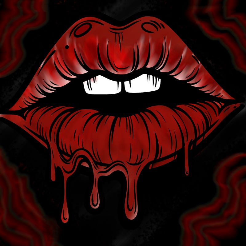 lips that look realistic and drip