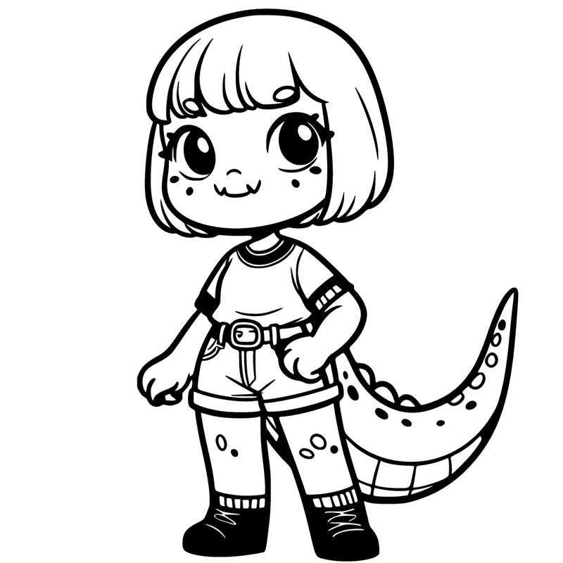 dino girl
