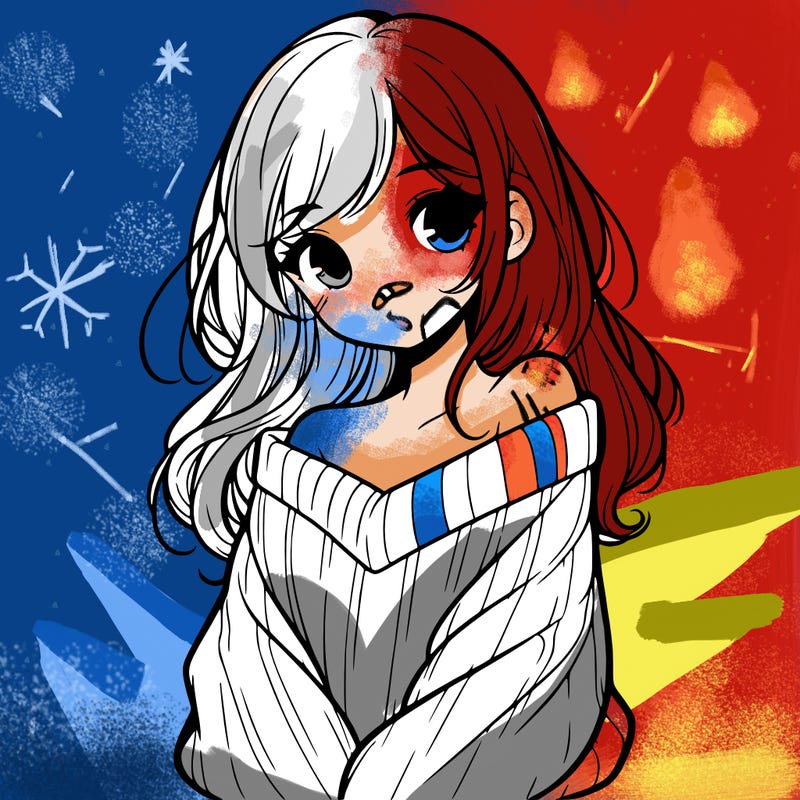 shy pretty girl wearing a sweater that is falling off one shoulder portrait