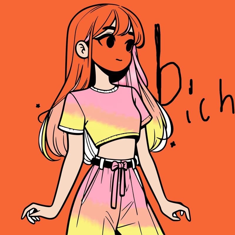 girl in a cute crop top