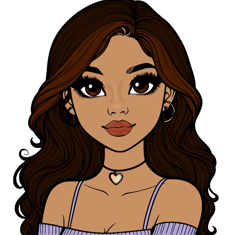 realistic pretty girl