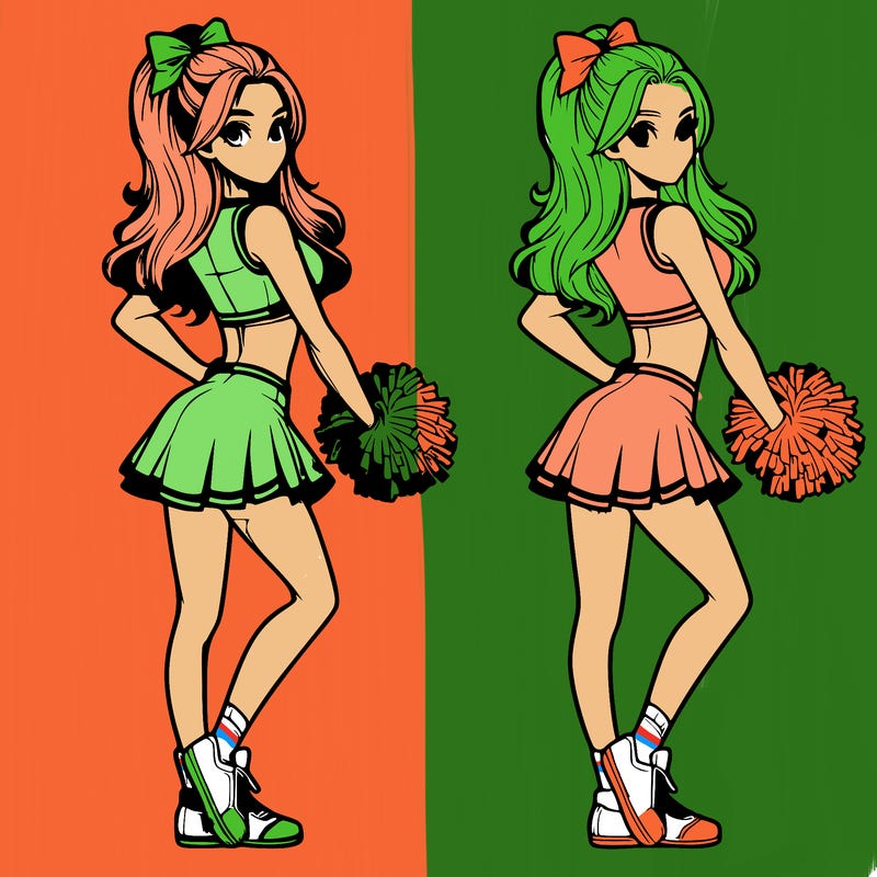 realistic cheerleader