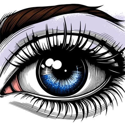 realistic eye