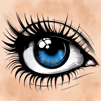 realistic eye
