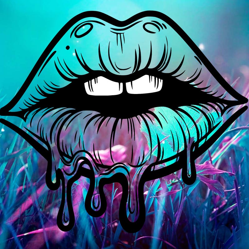 lips that look realistic and drip