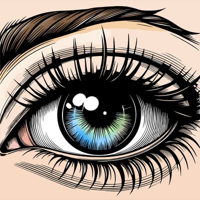 realistic eye