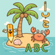 Letters Island Arabic English