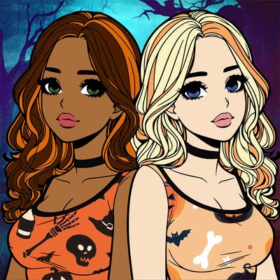 realistic twin sisters