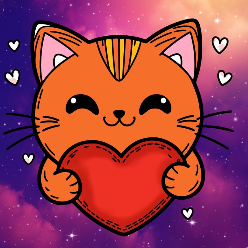 cat heart
