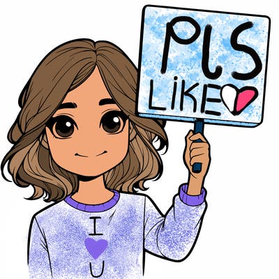 realistic girl holding up a sign