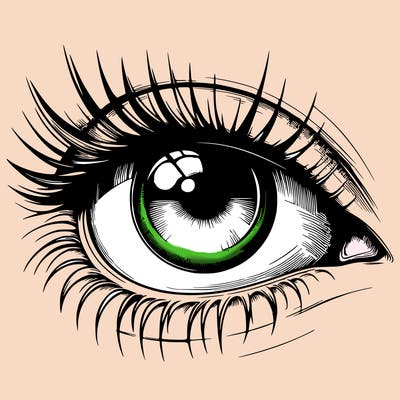 realistic eye