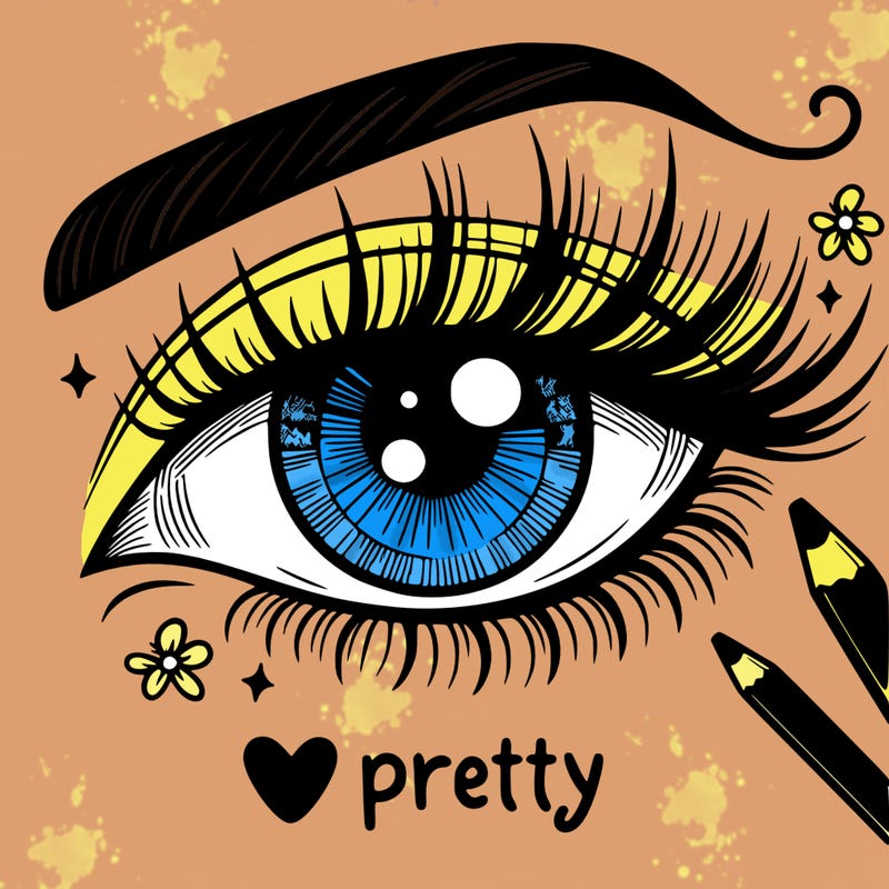 pretty eye