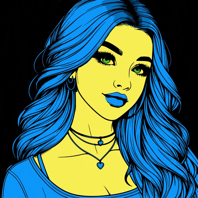 detailed realistic girl