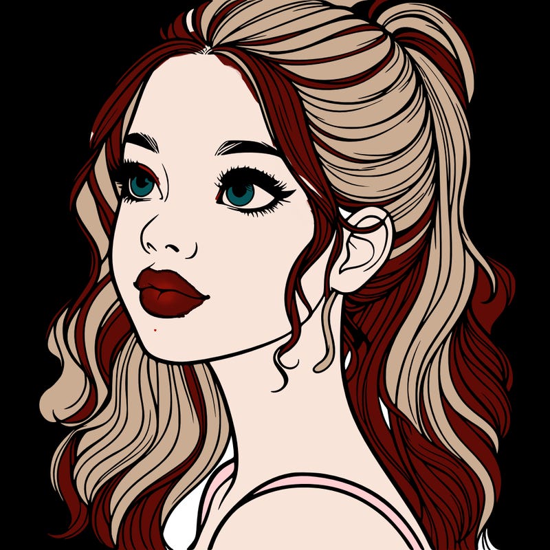 beautiful realistic girl