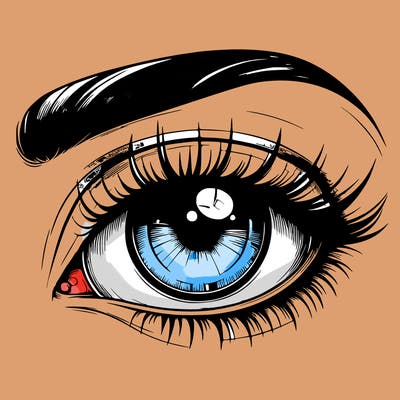 realistic eye