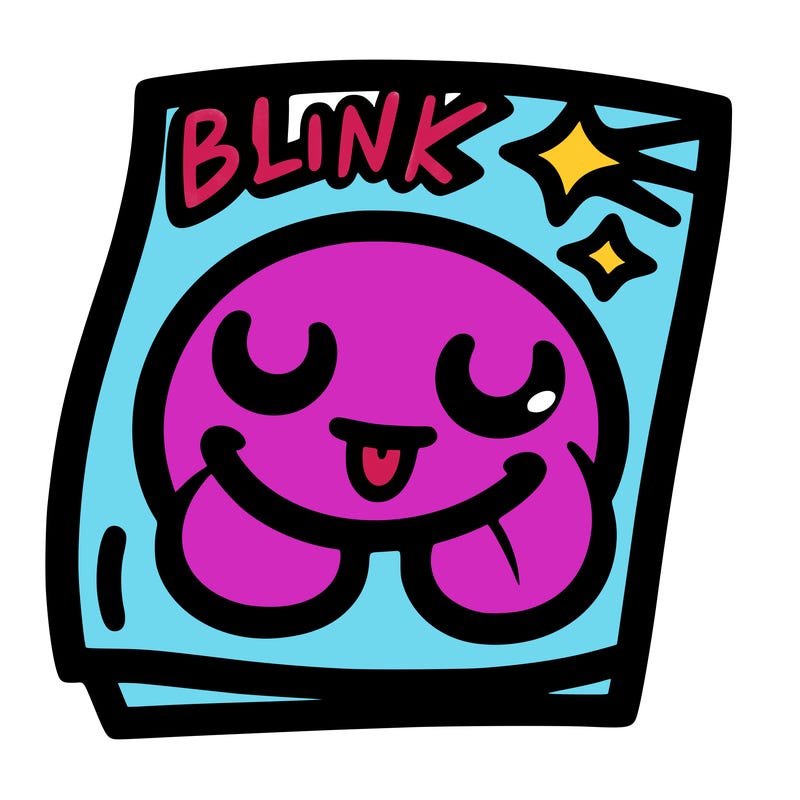 a blink paper