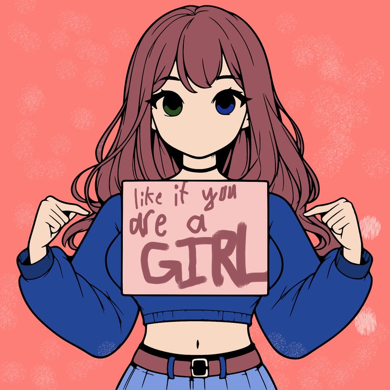 girl holding a blank sign in a long sleeve crop top